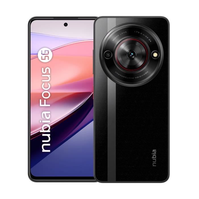 Nubia Focus 5G 6 Go/256 Go Negru (Negru) SIM dublu