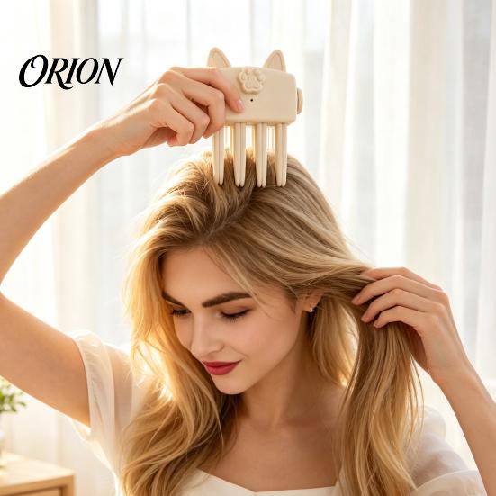 Heated Root Lifter 2Pcs Hair Volume Clip for Roots, Rechargeable Volumizing Tool Fine Instant Flat Hair, Cordless Comb with 2 Heat Settings