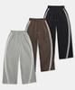 OCELOT C59 Curved Side Double-Striped Wide Sweatpants_Black