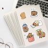 54 Cute Capybara Cartoon Waterproof Stickers for DIY Notebooks & Luggage