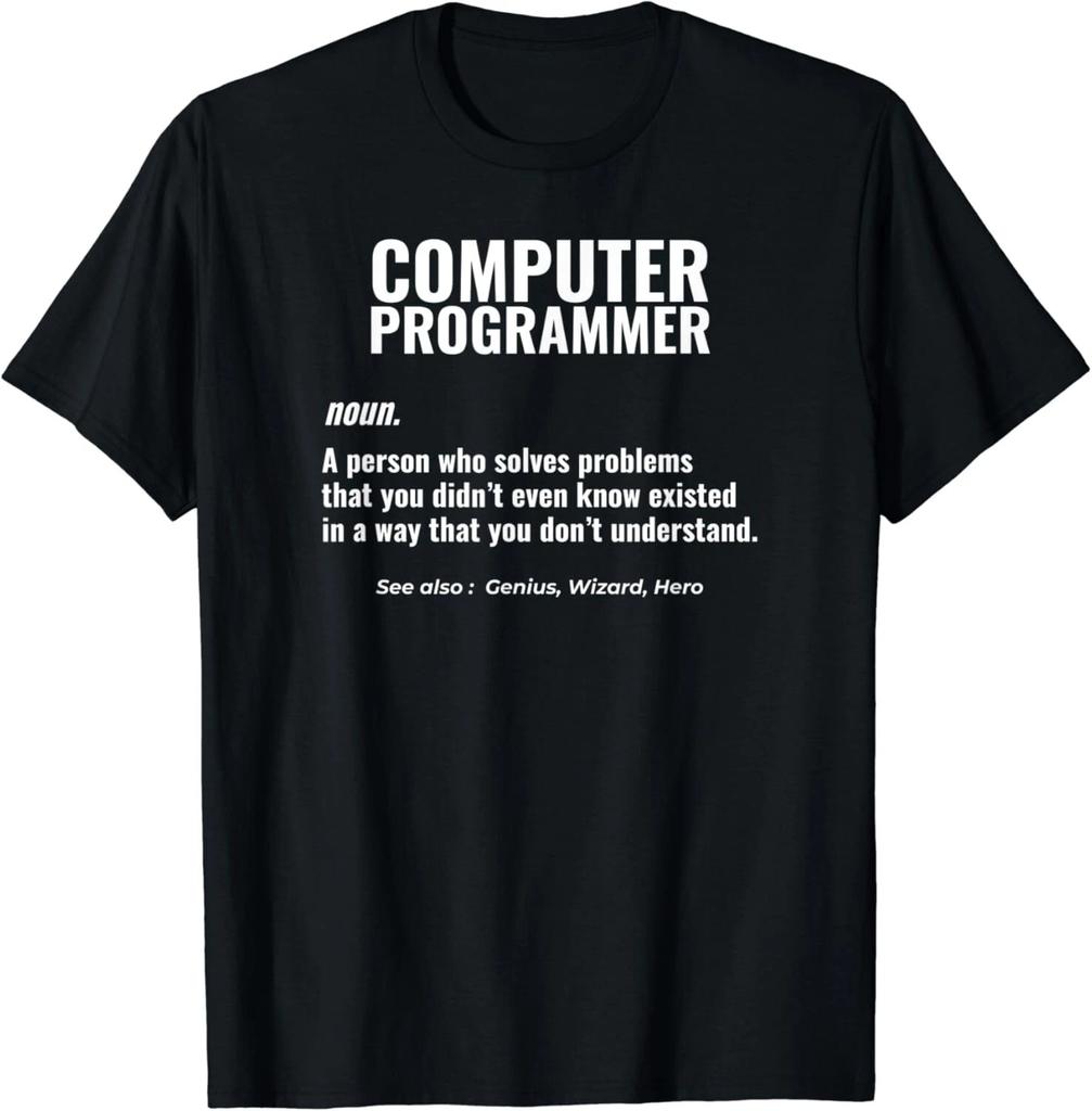 Computer Programmer Problem Solver Genius Design Gift Unisex T-Shirt
