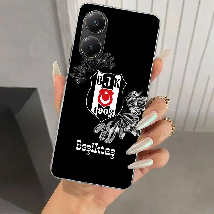 B-Besiktas B-BJK Phone Case for Xiaomi Poco X5 X6 X7 Pro F7 Ultra M7 Redmi 15 15C 13 13C 12 12C 10 10A 10C 9 9A 9C 9T Shell Poco