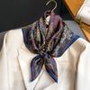 100 % natural silk scarf Women Neck Scarfs Lady Foulard Kerchief Bandana Shawl Scarves Square Wrap High Quality Headband Hijab