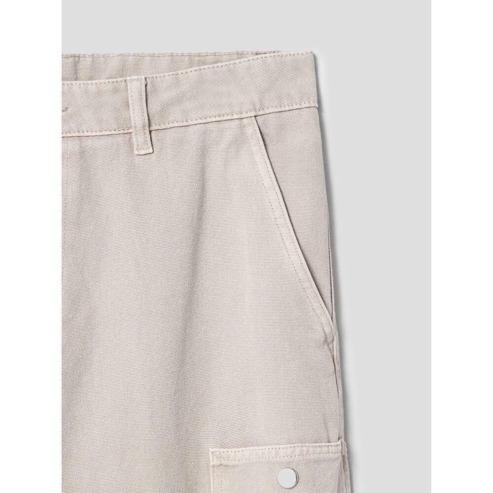 8SECONDS Garment Dyed Work Pants Ivory