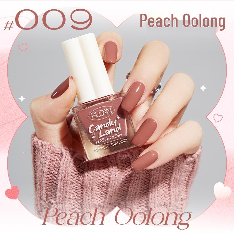 Candy Land Quick-Dry Water-Based Peelable Nail Polish - Long-Lasting Glitter Nude Care