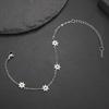 Cazador Gold Color Daisy Flower Mini Charms Bracelets for Women Stainless Steel Chain Bracelet Jewelry Birthday Gift 2026 Trend