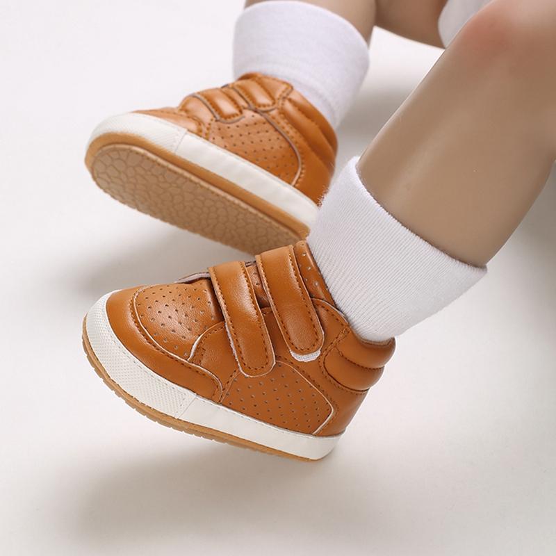 Dětská obuv pro batolata do 2 let Protiskluzová měkká podrážka Boty do postýlky