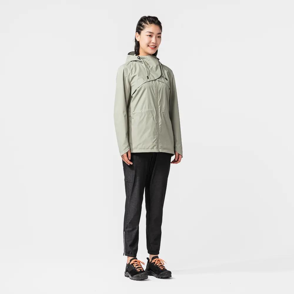 DECATHLON NH500 Hooded Letter Casual Long Sleeve Jacket Women's Firmament Green