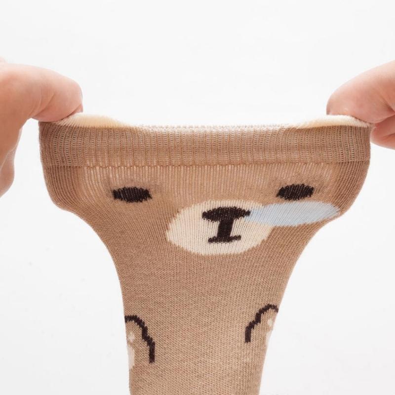 Baby Socks Girls Boys Candy Colors Socks Newborn Accessories Kids Toddlers Gift Infant Children Cartoon Animal Socks Clothes