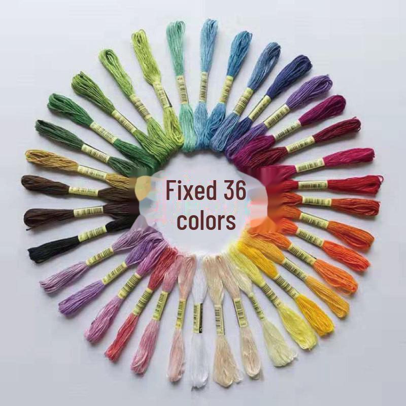 

8 м 6-ниточная полиэстеровая вышивальная нить, цвет 12-447 для вышивки крестом и рукоделия