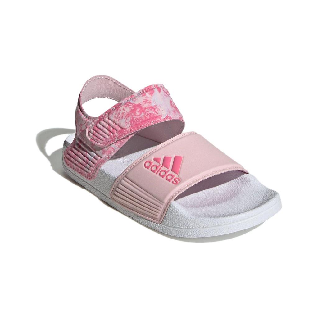 adidas Adilette Sandals Clear Pink Pink Fusion Cloud White (GS) Kids Sneakers ID2624