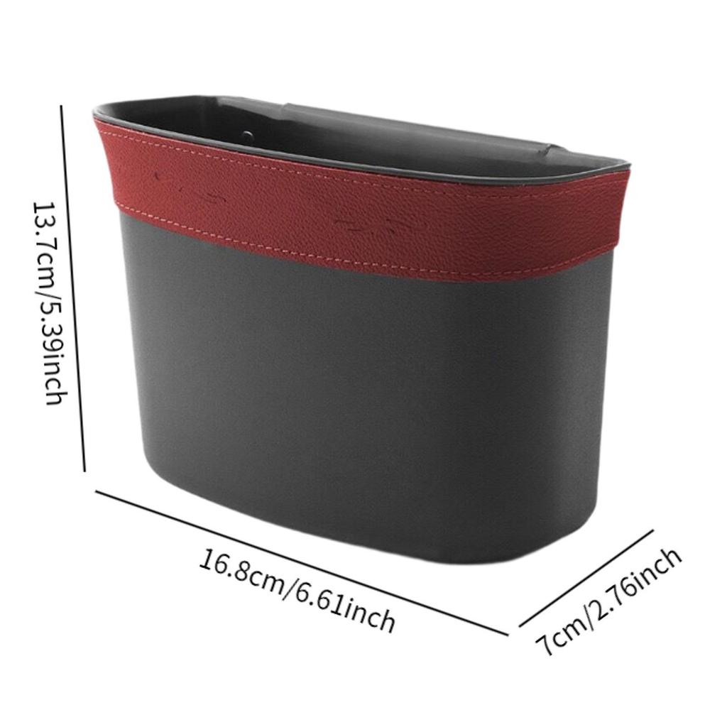 Trash Can Car Storage Box Versatile for Bathroom Office Vanity Tabletop