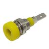 4mm Banana Jack Socket Female Adapter Panel Mount Binding Post M4x28 for Satellites Center Speakers to AVreceivers