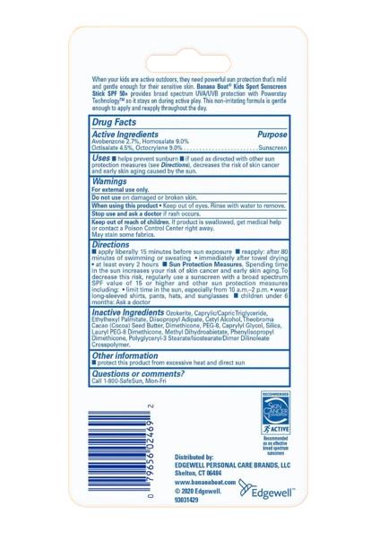 Sztyft z filtrem przeciwsłonecznym SPF 50 BANANA BOAT SPORT 14.2g