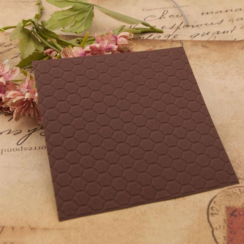 Multifunkční texturovaná embosovací složka Plastové embosovací šablony na papír pro scrapbooking a výrobu pozvánek