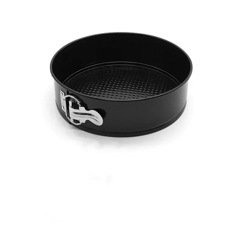4/7/9/10 Inch Carbon Steel Cakes Molds Round Cake Pan Bakeware Non-Stick Removable Bottom Kitchen Accessories Metal Bake Mould