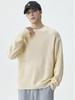 2025 Men's Trendy Knitwear: Thick Yarn Heavyweight Sweater, Lazy Style, Loose Fit Outerwear