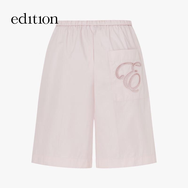 

Шорты повседневные с полым вышитым узором в стиле курорта S