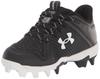 UA Leadoff Low RM Jr. Black/Black/White 22.5