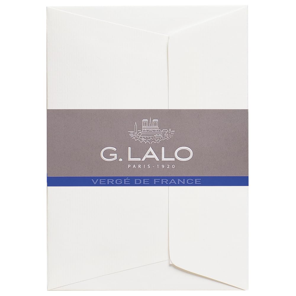 

Verger de France postcard G.Lalo envelope, size, white, gl52100, A5, bi-fold белый