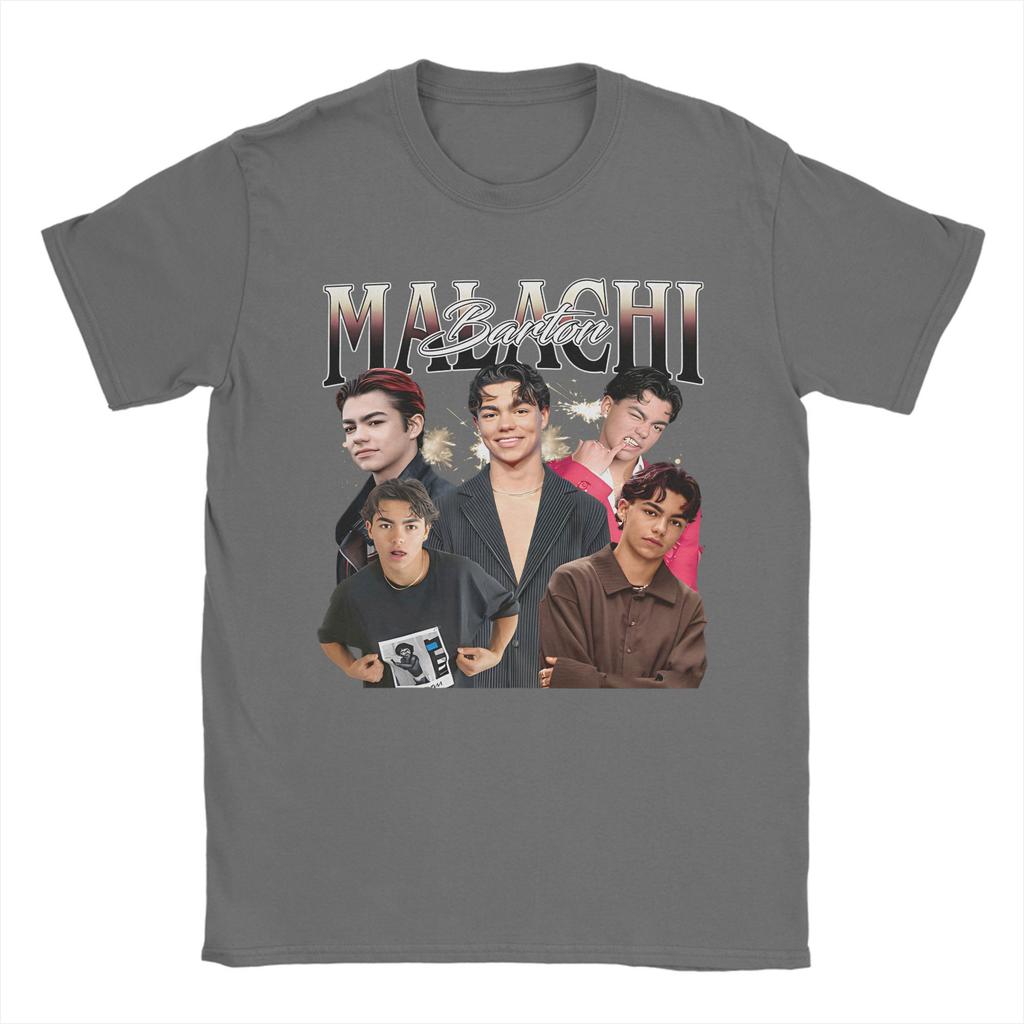 Malachi Barton American Actor Poster T Shirt Harajuku T-Shirts Short Sleeves Tshirt Summer 100 Cotton Round Neck 5XL 6XL Tees