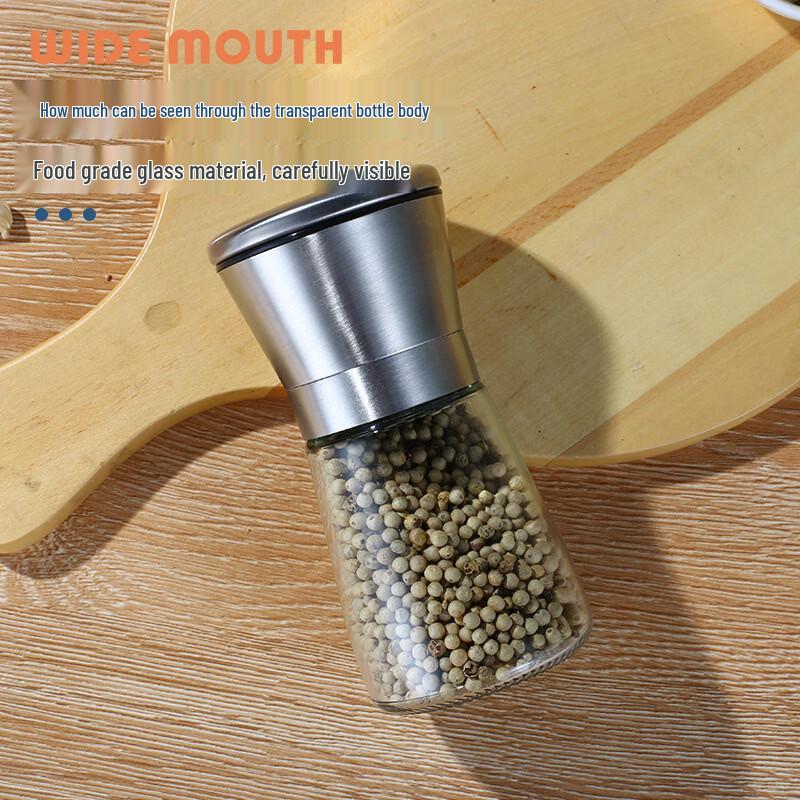 ZISIZ Manual Pepper and Spice Grinder Set