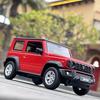 Échelle 1:26 Maquette de Voiture Jouet Suzuki Jimny Son et Lumière de Simulation Pull Back Alliage Moulé Sous Pression Véhicules Tout-Terrain Jouets de Décoration pour Enfants