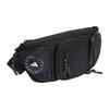 New Adidas Stella McCartney Collaboration Polyester One Shoulder Crossbody Fanny Pack Regular Women's Black HS3383