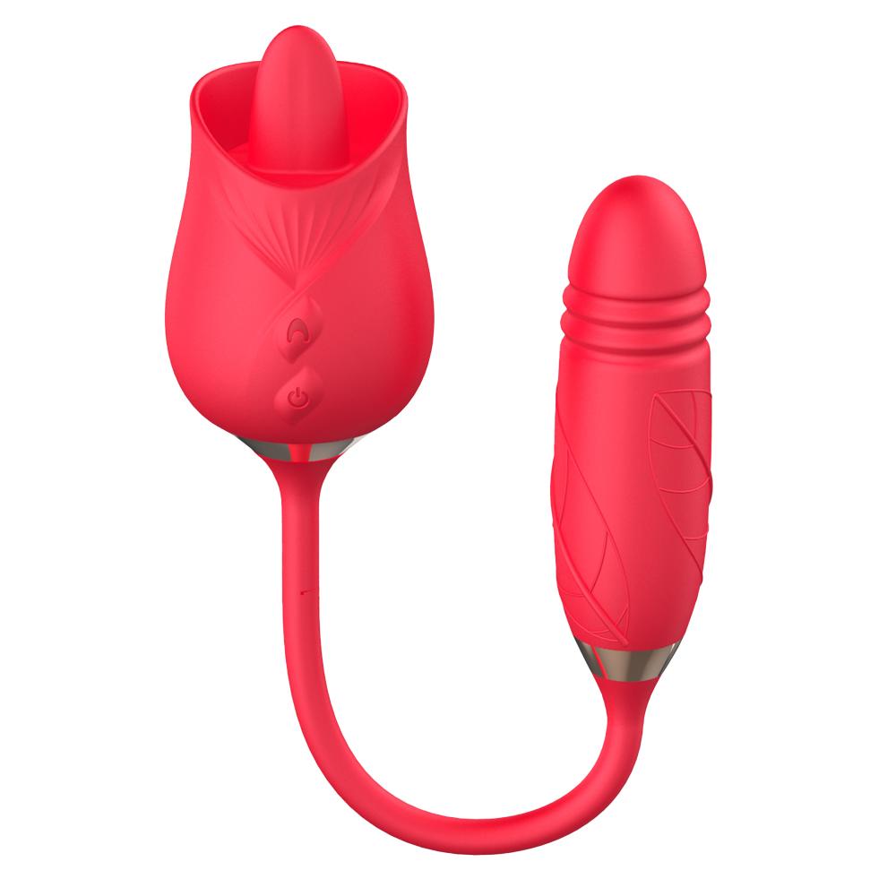 Automatic Retractable Clitoris Tongue Licking Vibrators for Women Powerful Clitoris Stimulator Adult Sex Toy