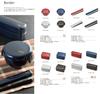 Miyamoto Sangyo Bento Box Wide Lunch Border Meta Navy 500ml 800ml (Upper) (Lower)