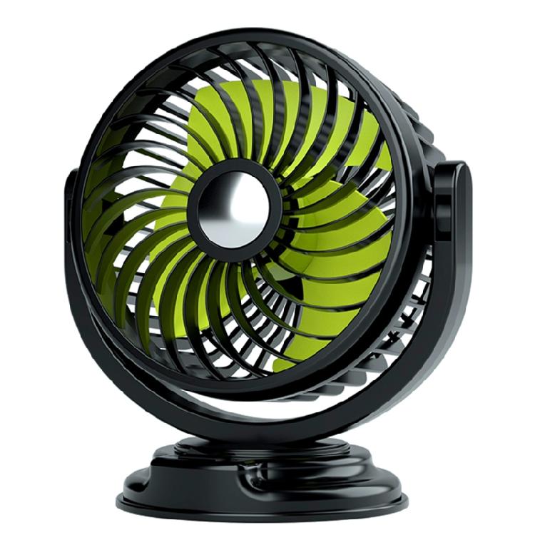 Universal USB 5V 12V 24V 360 Degree Rotation USB Car Fan Large Wind USB Car Fan