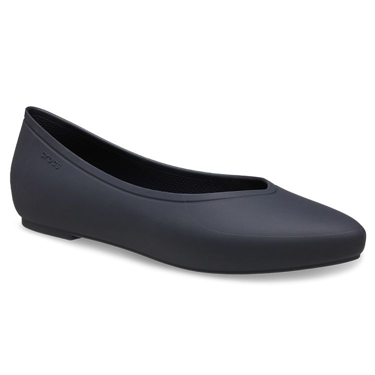 Crocs Brooklyn Pointed Flat Casual Shoes Women Flats Dark-Blue 210169-4LH