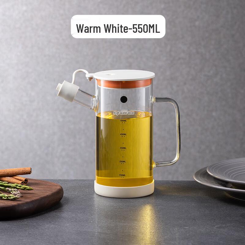 ZISIZ Kitchen Non-Drip Automatic Return Oil & Sauce Dispenser Jug