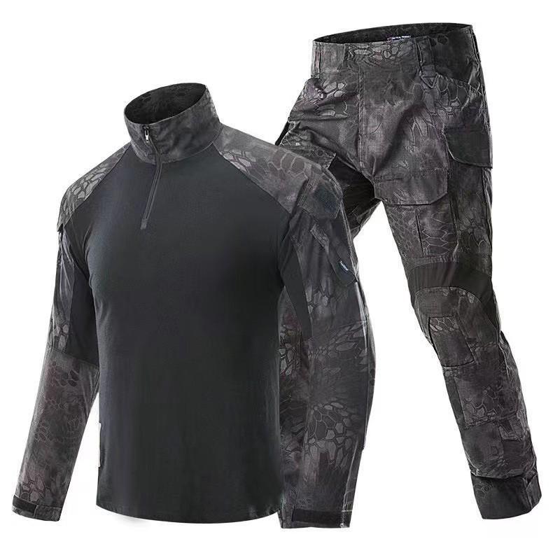 G3 Frog Suit Uomo Manica Lunga Camouflage Americano CP Istruttore Outdoor Ventilatore Militare Allenamento