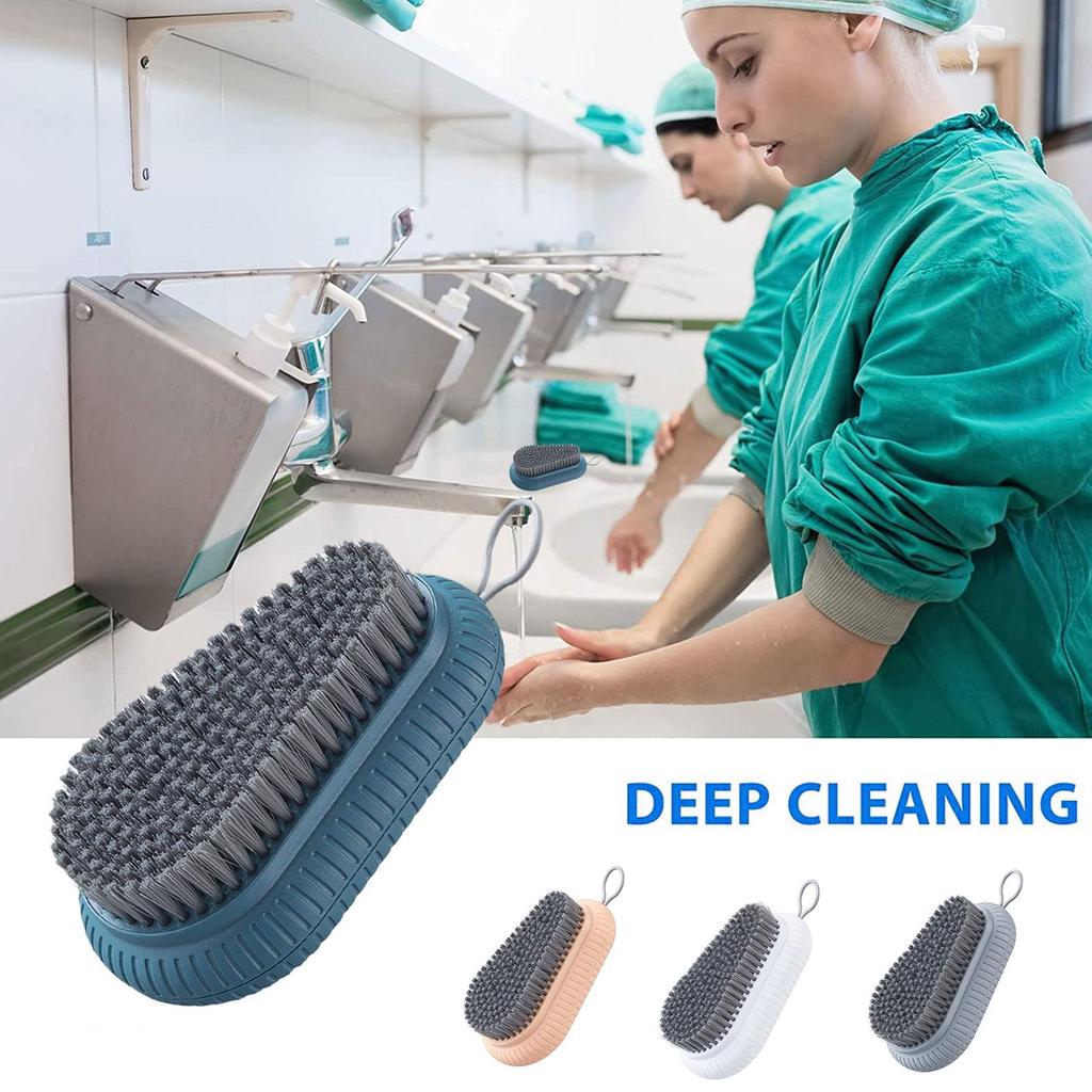 Heavy Duty Nail Brush Scrubbing Soft Art Nail Brush Remove Dirt Practical Fingernail Manicure Tools Care Pedicure Hand Cleaning