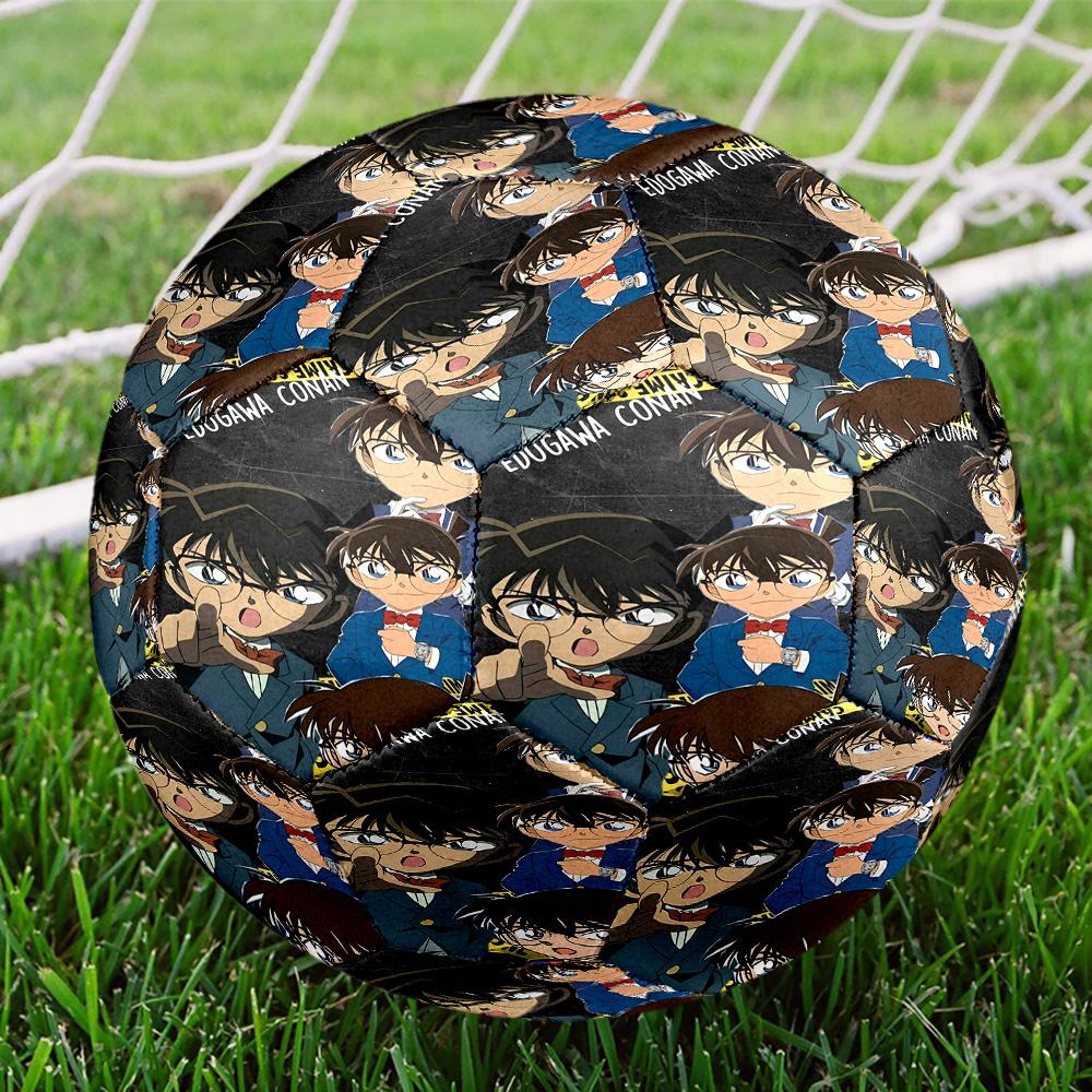 Anime Print Size 5 Soccer Ball, Standard Match Football for Sports Game and Team Practice, Ideal Gift for Soccer Fans