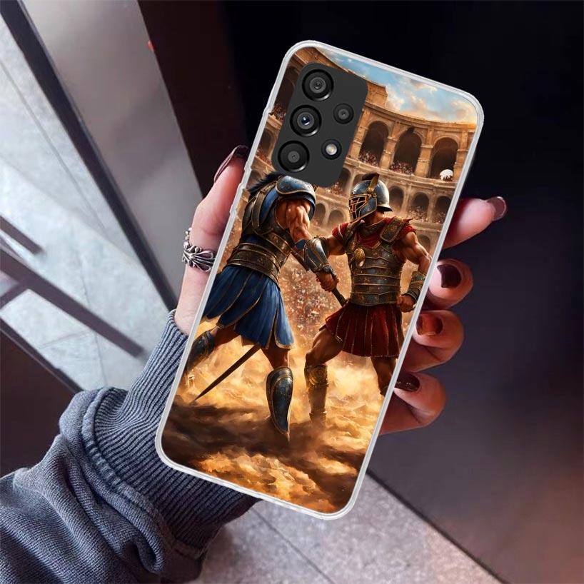 Roman Colosseum Phone Case For Samsung Galaxy A52 A51 A50S A32 A22 A12 A02S A72 A71 A31 A70 A30S Note 20 Ultra 10 Plus S10 Galax