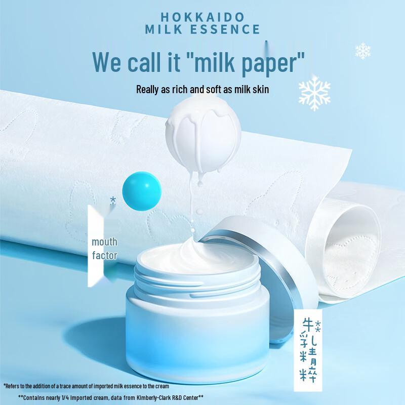 Kleenex Hokkaido Milk Facial Tissues