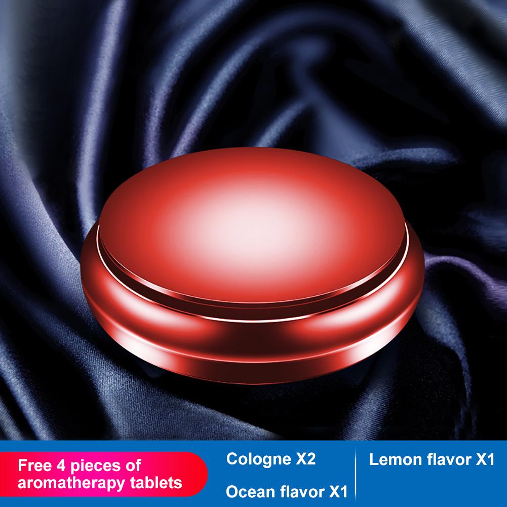 Car Air Freshener New Aluminum Alloy UFO Styling Perfume Car Accessories Interior Air Fresh Fragrance Auto Air Purifier