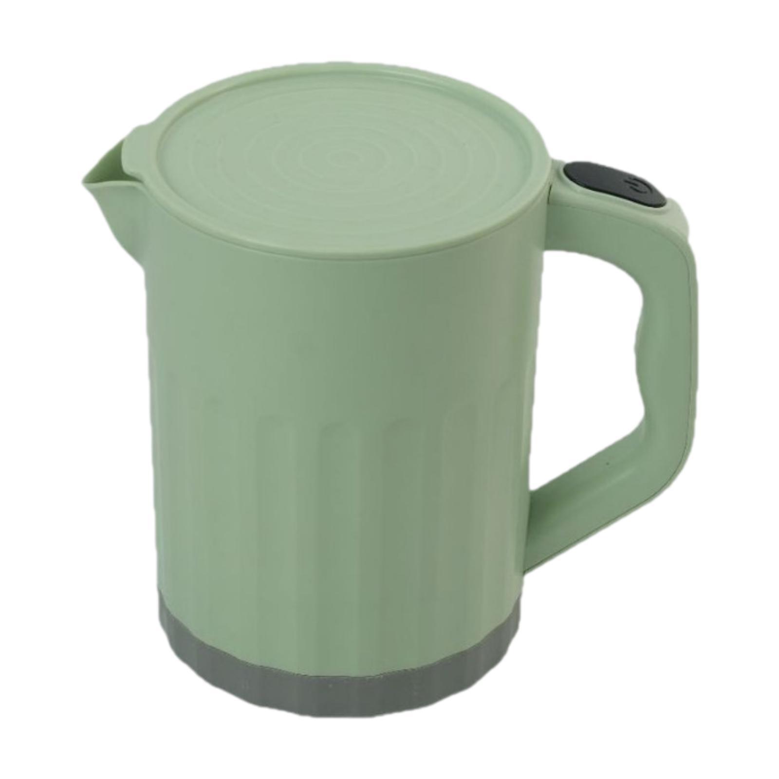 

Electric Hand Mixer with Whisk, Rice Washing Cup, and Strainer Design, USB зелений