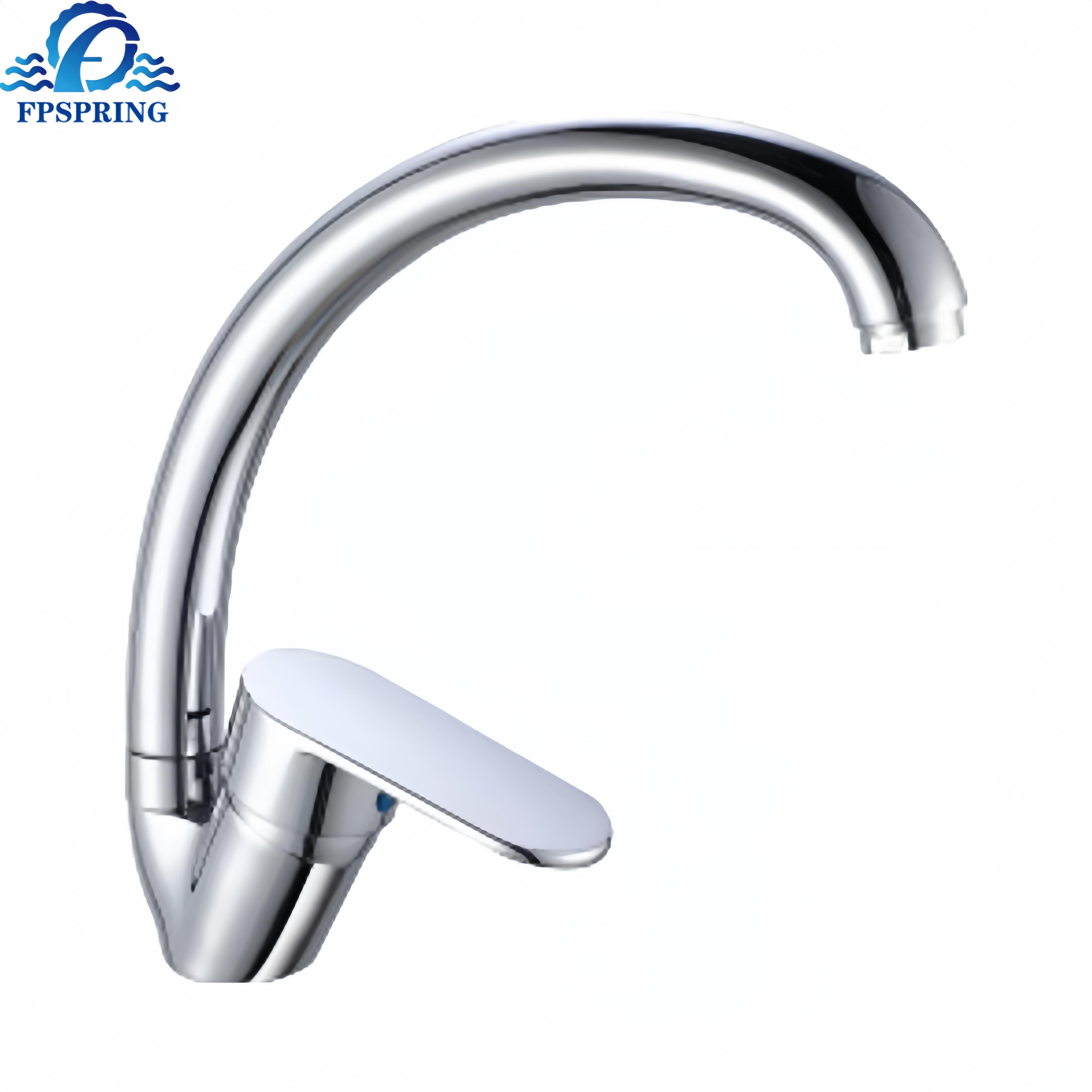 Traditional Style Kitchen Chrome Finish Touch Sensor Faucet Made of Zinc Alloy (as the picture,Other)
