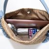 tote bag Side-frilled one-handle (basket bag)