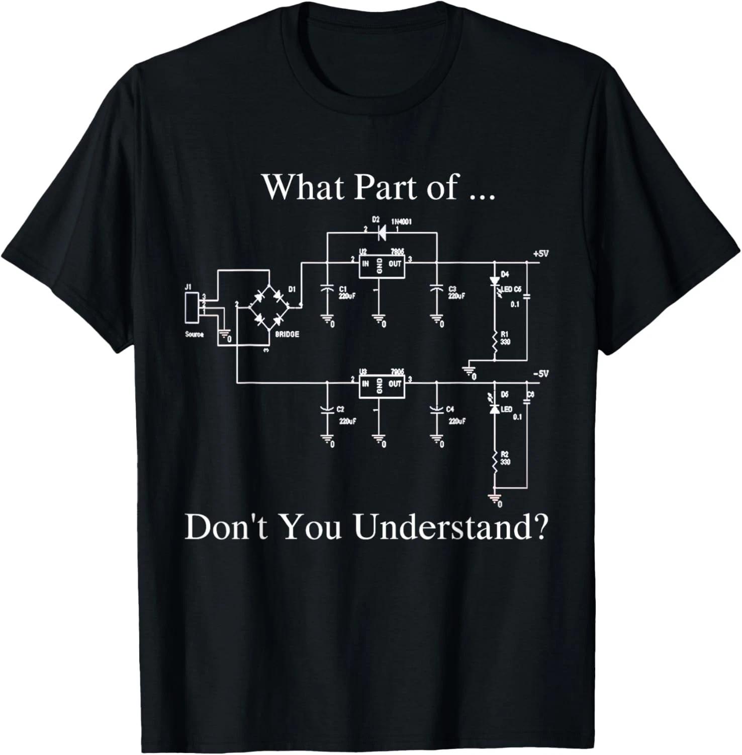Electrical Engineer_ Funny Technology Sarcasm Gift Unisex T-Shirt M