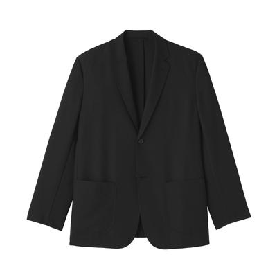 MUJI Men's Breathable Stretch Jacket AD0XGA5A Black, Size L