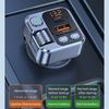 Bluetooth 5.1 FM Transmitter Car Charger 20W PD USB-C Fast Charger Car Radio with Mic for Wireless Hands Free Call MP3 Player