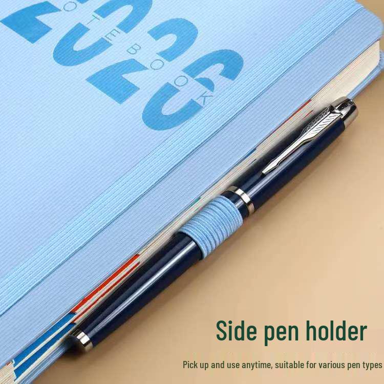 English Diary 2026: A5 Soft Cover Daily Planner & Yearly Calendar Notebook