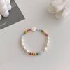 Dopamine-colored spring and summer woven bracelet female BFF hand string niche design all kinds of high-grade personalized jewelry