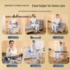 Multi-functional Stand-Up Transfer Machine for Paralyzed Patients - Home Care Commode and Lifting Aid