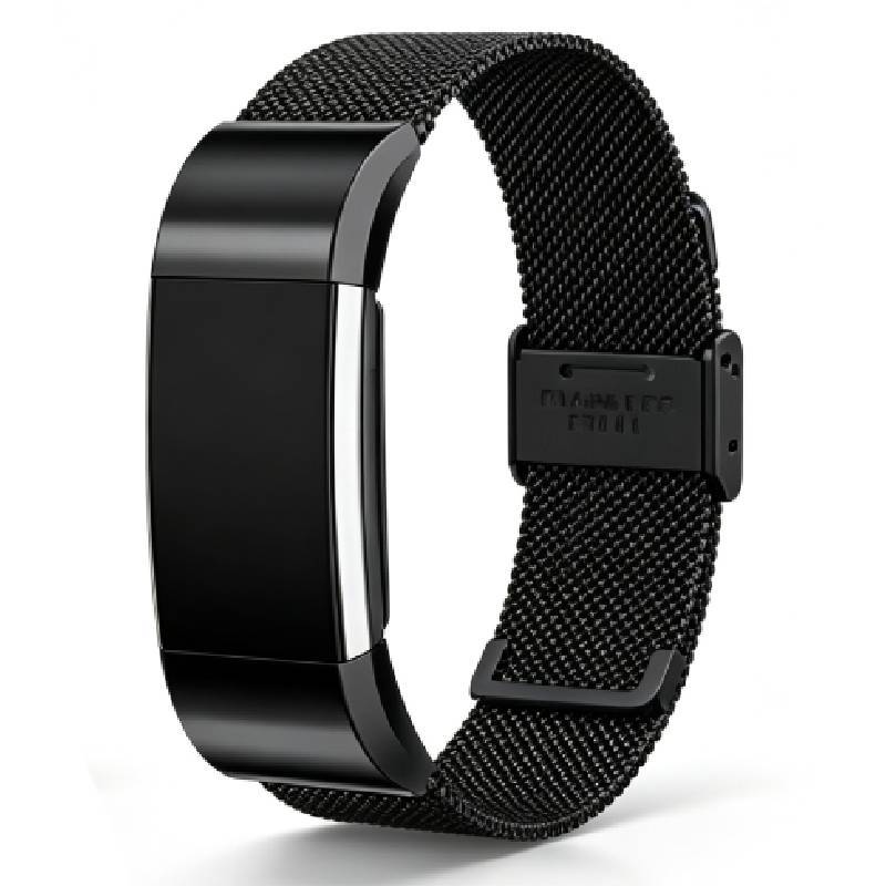 Fitbit Charge 2 Edelstahl-Armband mit verstellbarer Passform für den täglichen Gebrauch