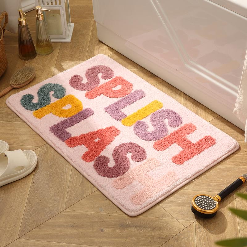 Thick Absorbent Anti-Slip Bathroom Door Mat